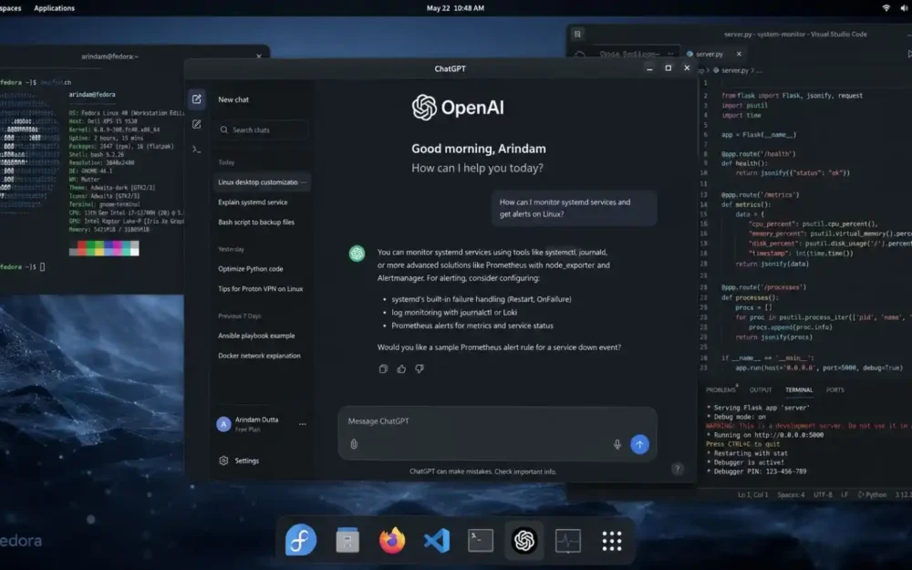 OpenAI Launches ChatGPT Desktop App for Linux: A New Era for Open-Source Developers