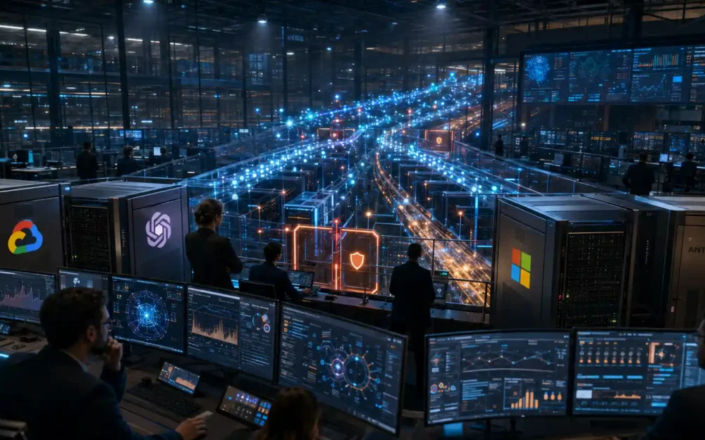 Enterprise control room managing autonomous AI agents: prompt agentic outpacing | Business