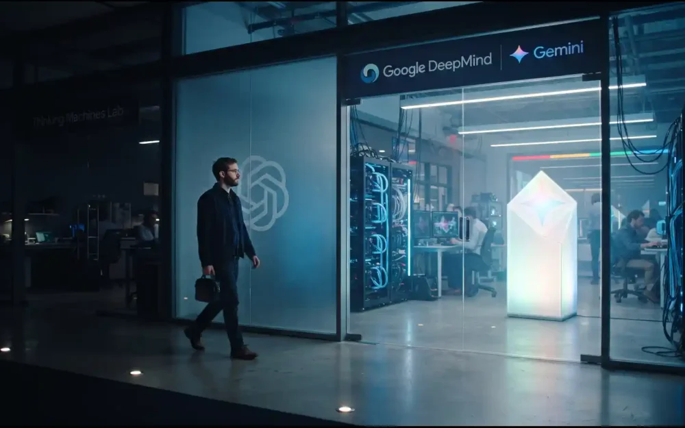 Barret Zoph entering a Google DeepMind lab — barret zoph thinking | AI Research