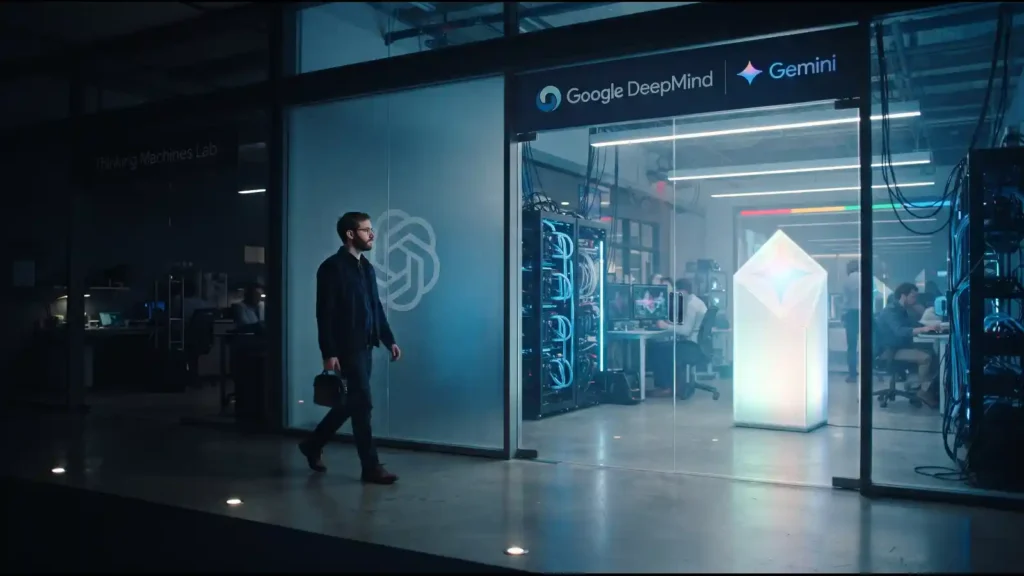 Barret Zoph entering a Google DeepMind lab — barret zoph thinking | AI Research
