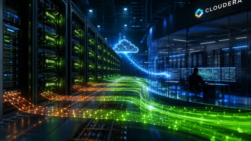 Cloudera and NVIDIA GPU data center accelerating Apache Spark cloudera teams with NVIDIA | AI Tools