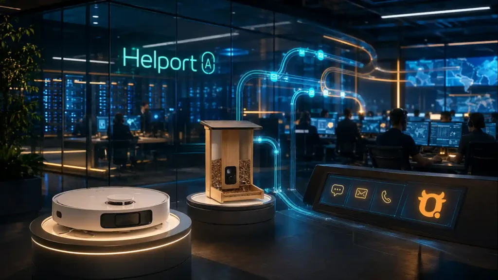 AI support center for consumer devices — helport expands labor | AI Tools