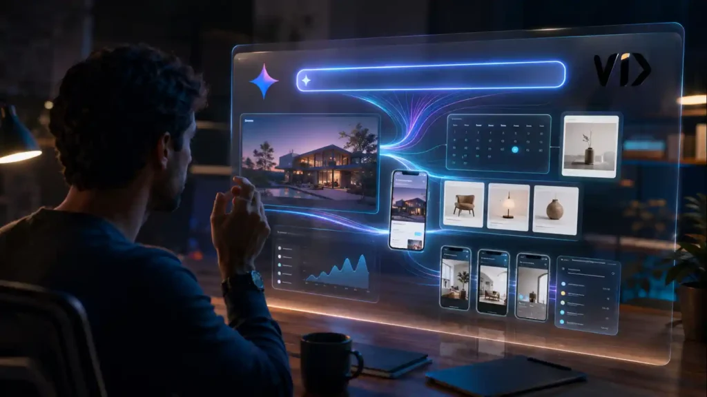 Wix and Gemini join forces as an AI-generated website appears inside a chat workspace | AI Tools