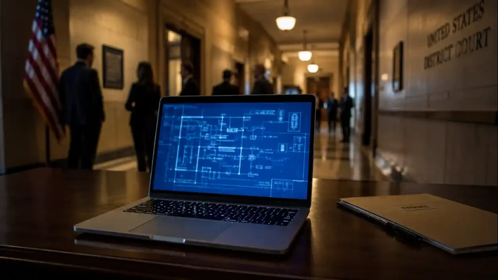 Laptop evidence illustrating Apple shares shocking evidence in OpenAI trade secrets lawsuit, Business