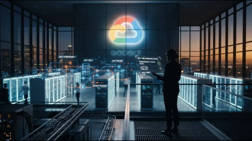 Data governance command center visualizing beyond hype insights into Google Cloud's enterprise AI strategy | Business