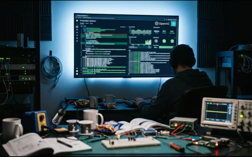 OpenAI and Perplexity branding over a production dashboard, perplexity trusts gpt6 astra story | AI Models