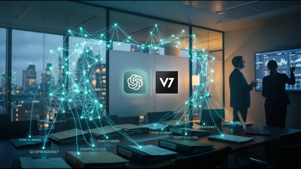 V7 Context Graph node network linking finance documents: V7 gives agents institutional memory | AI Startups